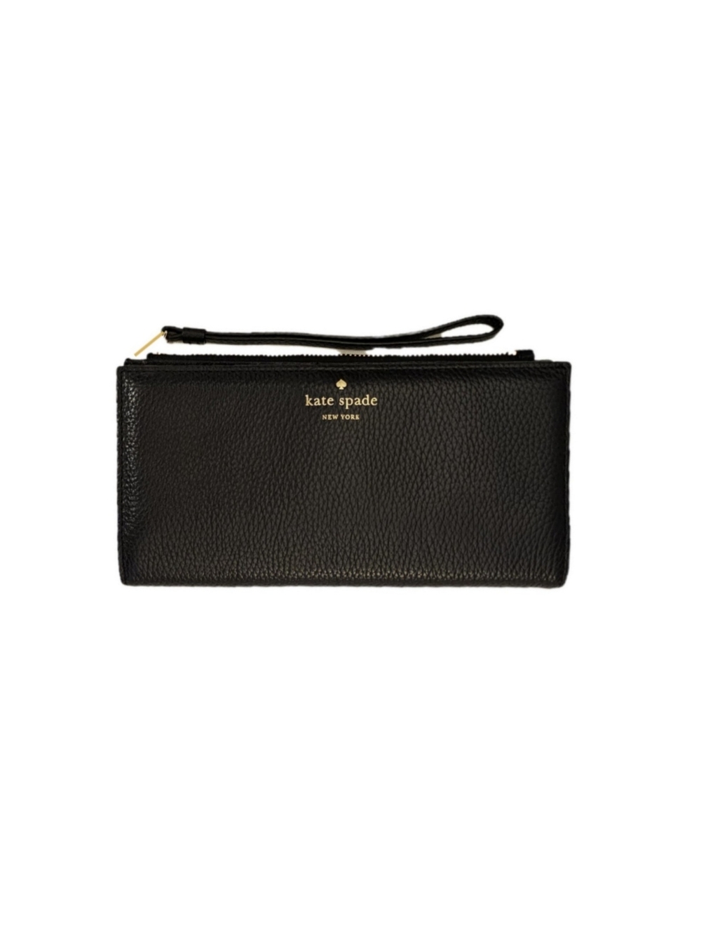 Kate Spade Black Leather Wallet With Dustbag